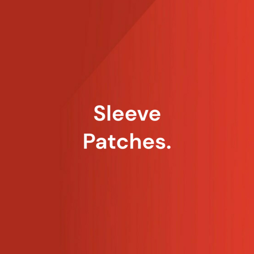 A wide range of Sleeve patches