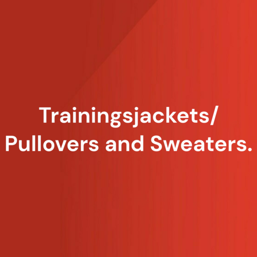 Een groot aanbod aan voetbal trainingsjacks, sweaters en pullovers