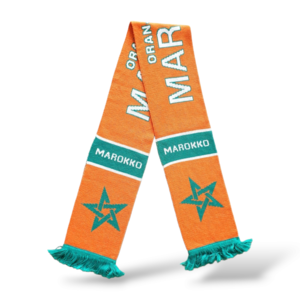 Scarf Voetbalsjaal Oranje voor Marokko