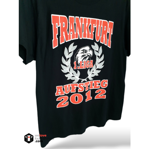 Fanwear Original Fanwear Baumwoll-Fußball-Vintage-T-Shirt Eintracht Frankfurt