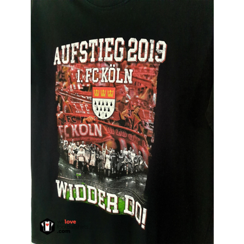 Fanwear Origineel Fanwear katoen voetbal vintage t-shirt 1. FC Köln