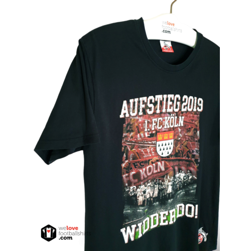 Fanwear Original Fanwear Baumwoll-Fußball-Vintage-T-Shirt 1. FC Köln