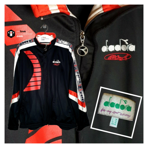 Diadora Origineel Diadora Milano Vintage jacket Marco van Basten 1992