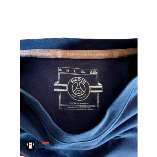 Fanwear Original Fanwear Baumwoll-Fußball-Vintage-T-Shirt Paris Saint-Germain