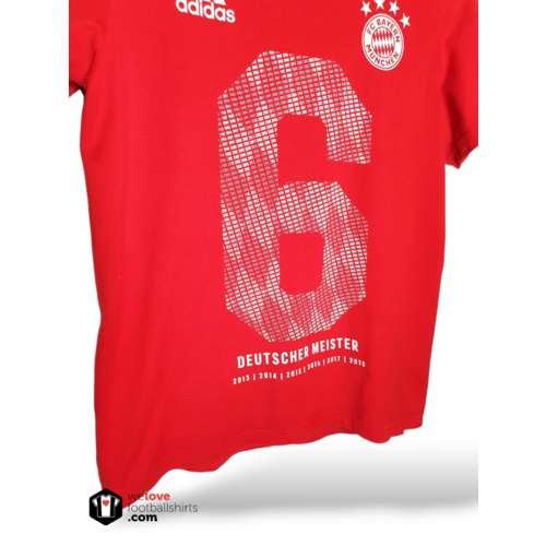 Adidas Origineel Adidas katoen voetbal vintage t-shirt Bayern München