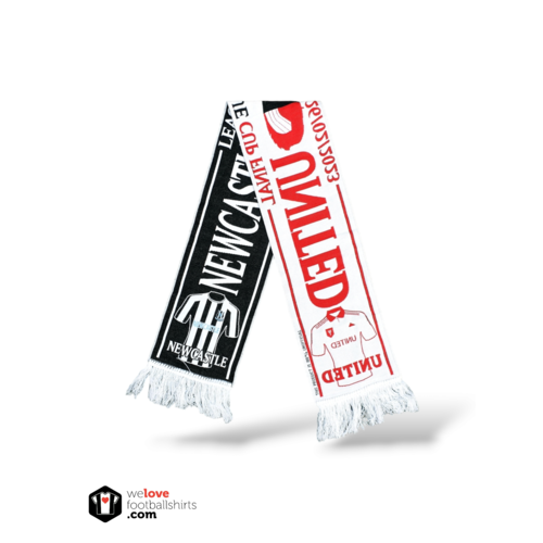 Scarf Voetbalsjaal Newcastle United - Manchester United