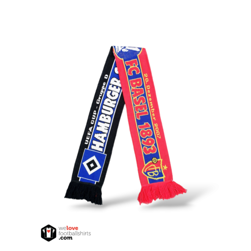 Scarf Original Football Scarf Hamburger SV - FC Basel