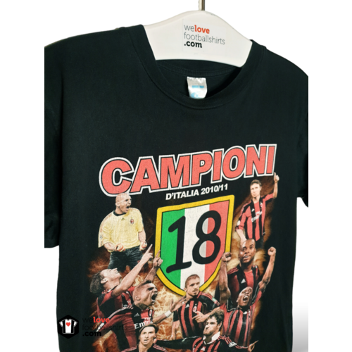 Fanwear Original Fanwear cotton football vintage t-shirt AC Milan