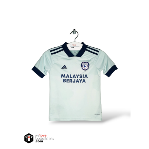 New Balance Poppy Cardiff City FC Malaysia Berjaya Shirt t-shirt