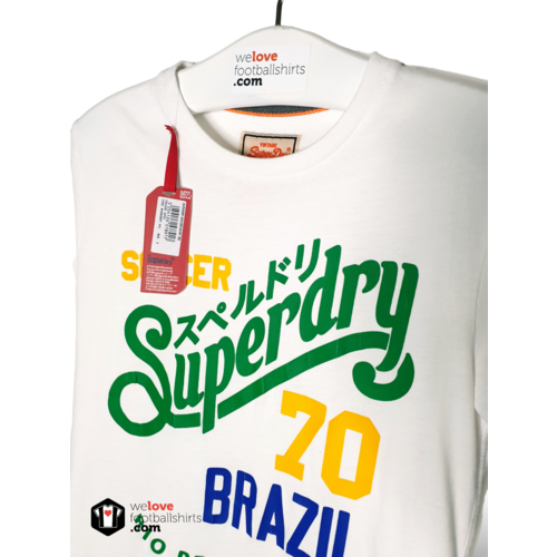 Fanwear Original Fanwear cotton football vintage t-shirt Superdry Brasil 70