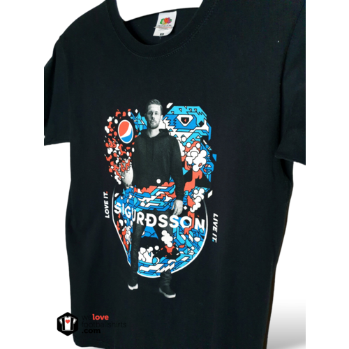 Fanwear Origineel Fanwear katoen voetbal vintage t-shirt Pepsi Sigurdsson