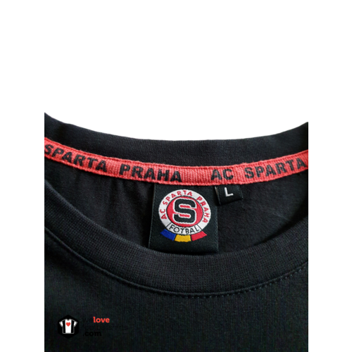 Fanwear Original Fanwear Baumwoll-Fußball-Vintage-T-Shirt Sparta Prag