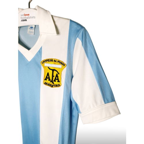 Le Coq Sportif Original Le Coq Sportif Vintage-Fußballtrikot Argentinien 1980