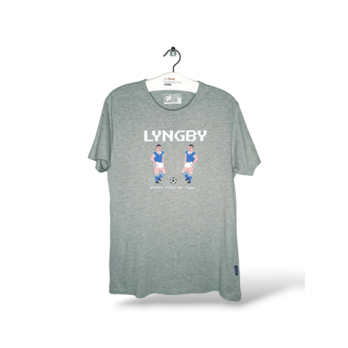 Fanwear Origineel Fanwear katoen voetbal vintage t-shirt Lyngby Boldklub