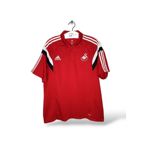 Adidas Origineel Adidas voetbal polo Swansea City 2014/15