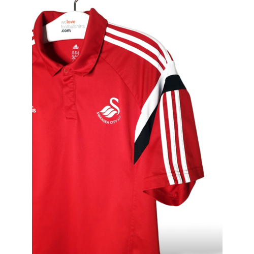 Adidas Original Adidas football polo Swansea City 2014/15