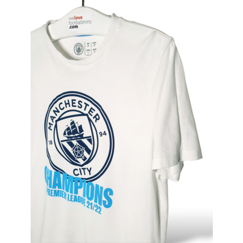 Fanwear Origineel Fanwear katoen voetbal vintage t-shirt Manchester City