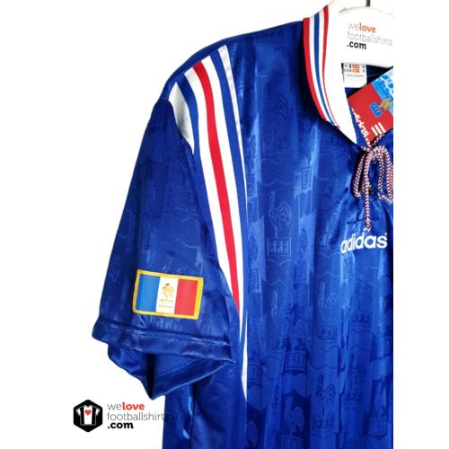 Adidas Original Adidas football shirt France EURO 1996