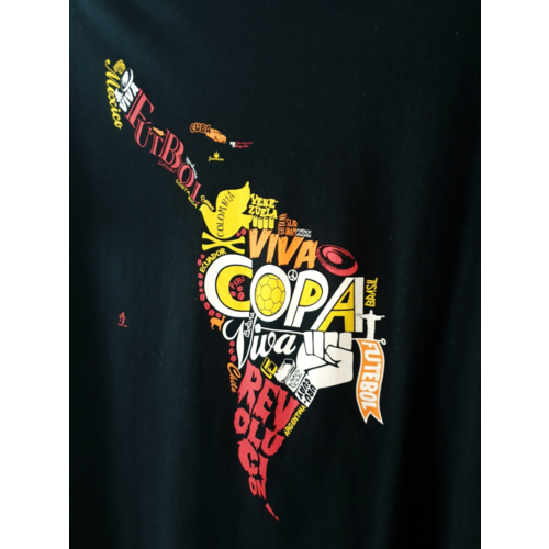 COPA Football Original Copa Baumwoll-Fußball-Vintage-T-Shirt Südamerika