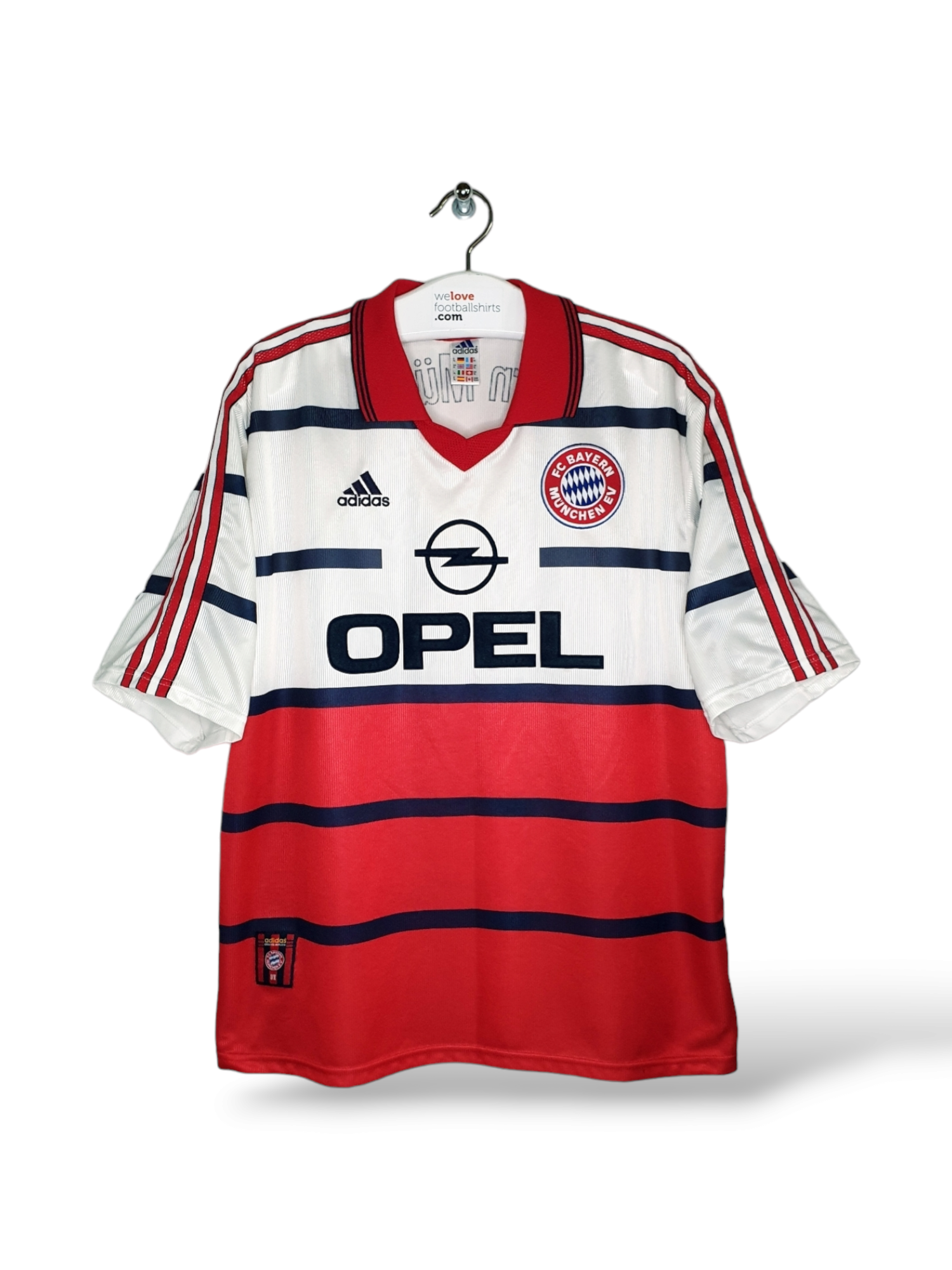 Vintage FC Bayern Munchen 90s Opel Jersey Football Club Adidas Size XXL 