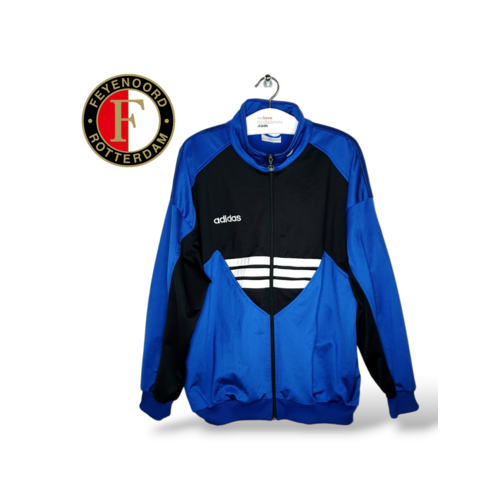 Adidas Original Adidas Vintage Fußballjacke Feyenoord Rotterdam 1994/95