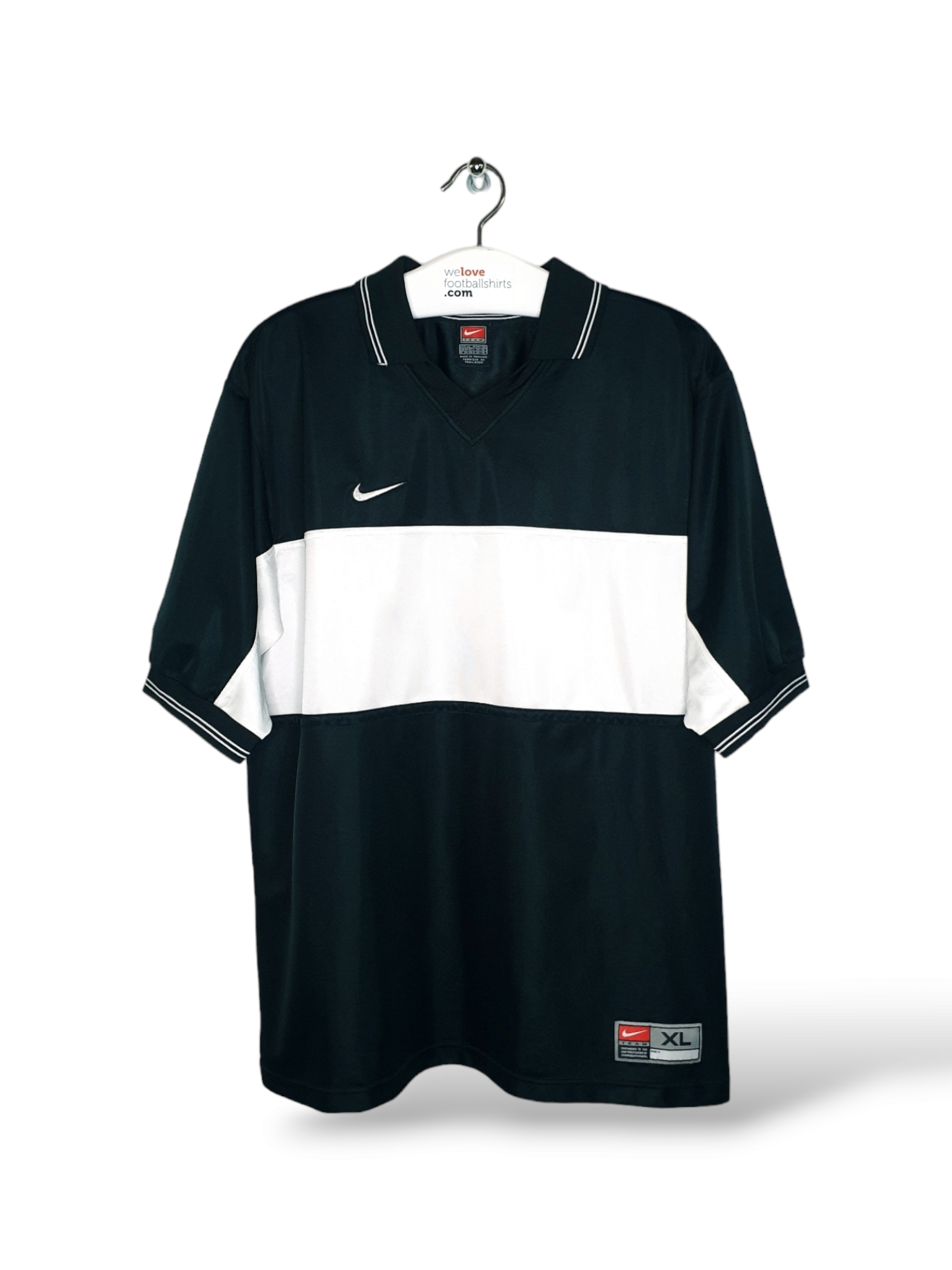 Vintage 2000's Nike Air Black & White Essential T-Shirt Sz.XL / Sole Food SF