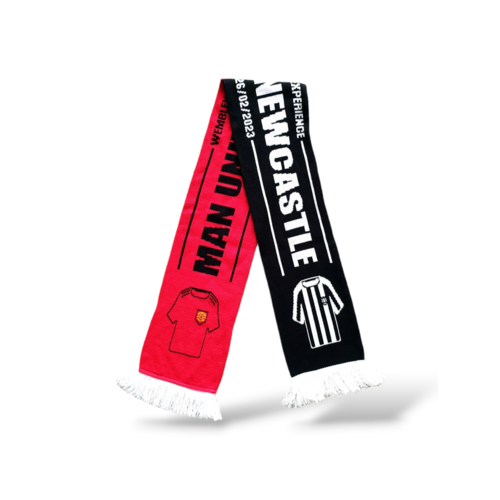Scarf Voetbalsjaal Newcastle United - Manchester United