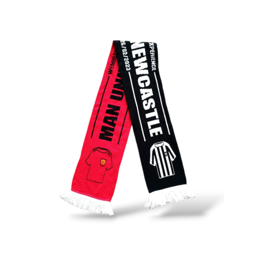 Scarf Originaler Fußballschal Newcastle United - Manchester United