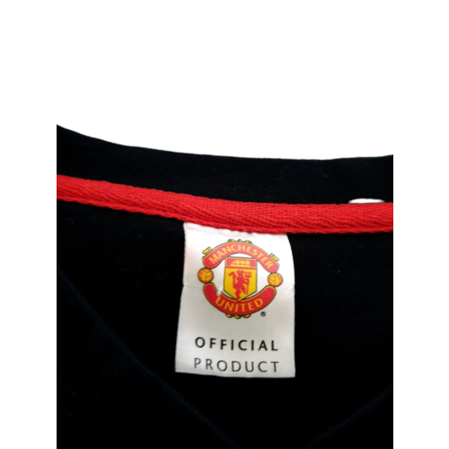 Fanwear Original Fanwear Baumwoll-Fußball-Vintage-T-Shirt Manchester United