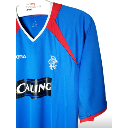 Diadora Origineel Diadora voetbalshirt Rangers FC 2003/04