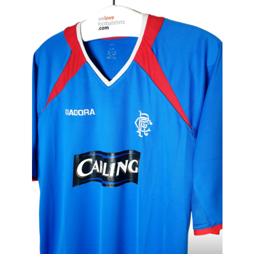 Diadora Origineel Diadora voetbalshirt Rangers FC 2003/04