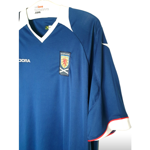 Diadora Origineel Diadora voetbalshirt Schotland 2008/10