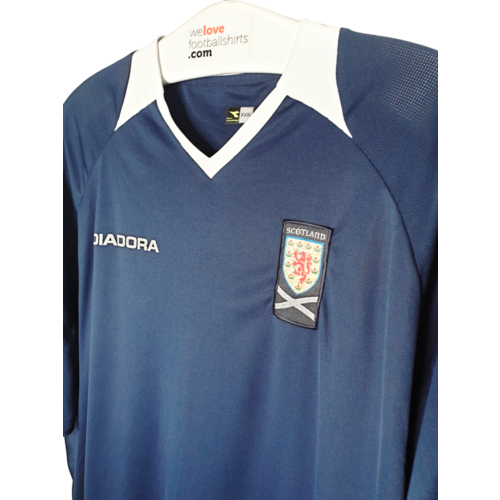 Diadora Original Diadora football shirt Scotland 2008/10