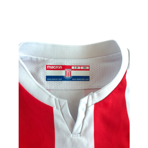 Macron Origineel Macron kinder voetbalshirt Stoke City 2018/19