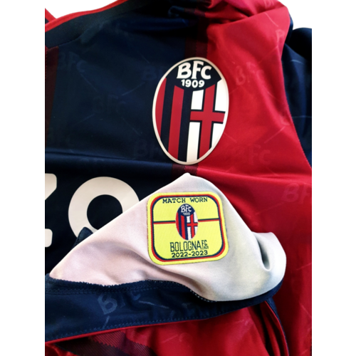 Macron Origineel Macron Matchworn voetbalshirt Bologna FC 1909 2022/23