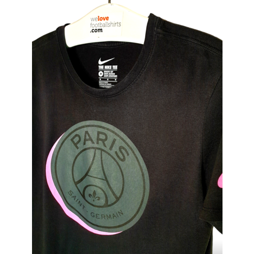 Nike Origineel Nike katoen voetbal vintage t-shirt Paris Saint-Germain