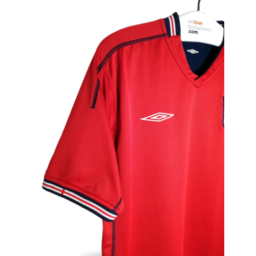 Umbro Original Umbro double sided football shirt England 2002/04