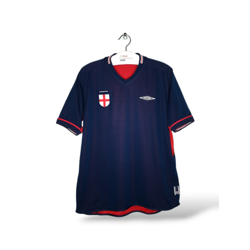 Umbro Origineel Umbro dubbelzijdig voetbalshirt Engeland 2002/04