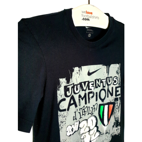 Nike Origineel Nike katoen voetbal vintage t-shirt Juventus 2011/12