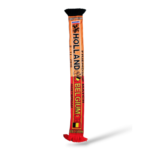 Scarf Originaler Fußballschal Niederlande - Belgien