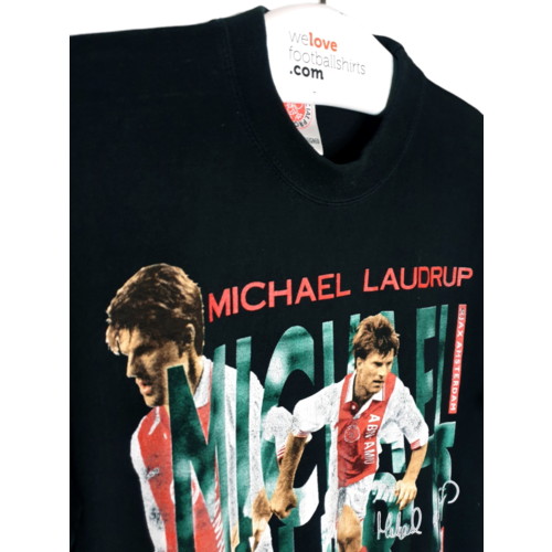 Fanwear Original Fanwear Baumwoll-Fußball-Vintage-T-Shirt AFC Ajax 90s