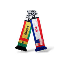 Football Scarf Ghana - USA