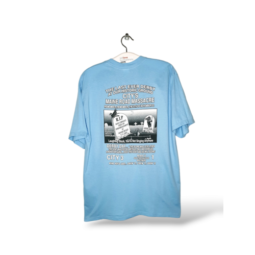 Fanwear Original Fanwear cotton football vintage t-shirt Manchester City