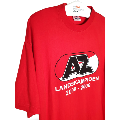 Fanwear Original Fanwear Baumwoll-Fußball-Vintage-T-Shirt AZ Alkmaar