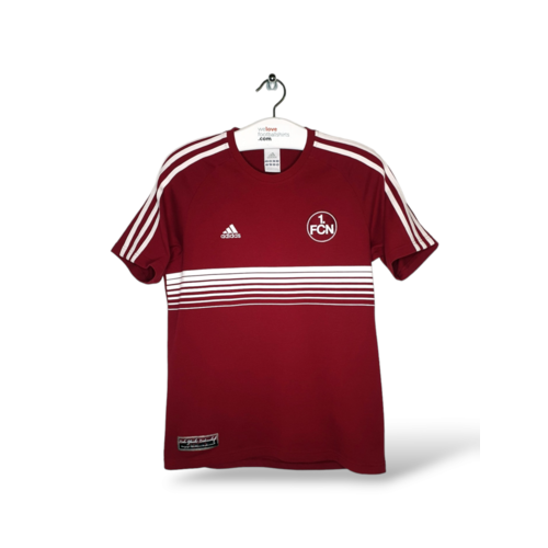 Adidas Original Adidas Baumwoll-Fußball-Vintage-T-Shirt 1. FC Nurnberg