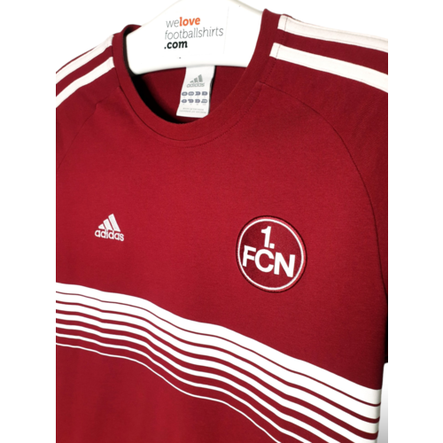 Adidas Origineel Adidas katoen voetbal vintage t-shirt 1. FC Nurnberg