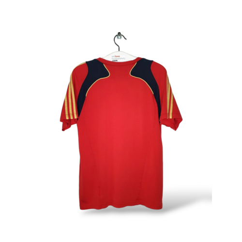 Adidas Original Adidas Baumwoll-Fußball-Vintage-T-Shirt Spanien
