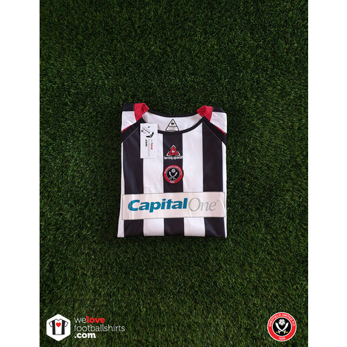 Le Coq Sportif Origineel Matchworn Le Coq Sportif voetbalshirt Sheffield United 2006/07