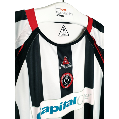 Le Coq Sportif Original Matchworn Le Coq Sportif football shirt Sheffield United 2006/07