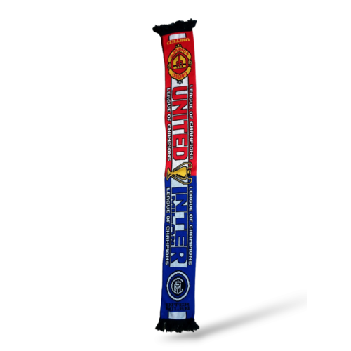 Scarf Originele Voetbalsjaal Manchester United - Inter Milan